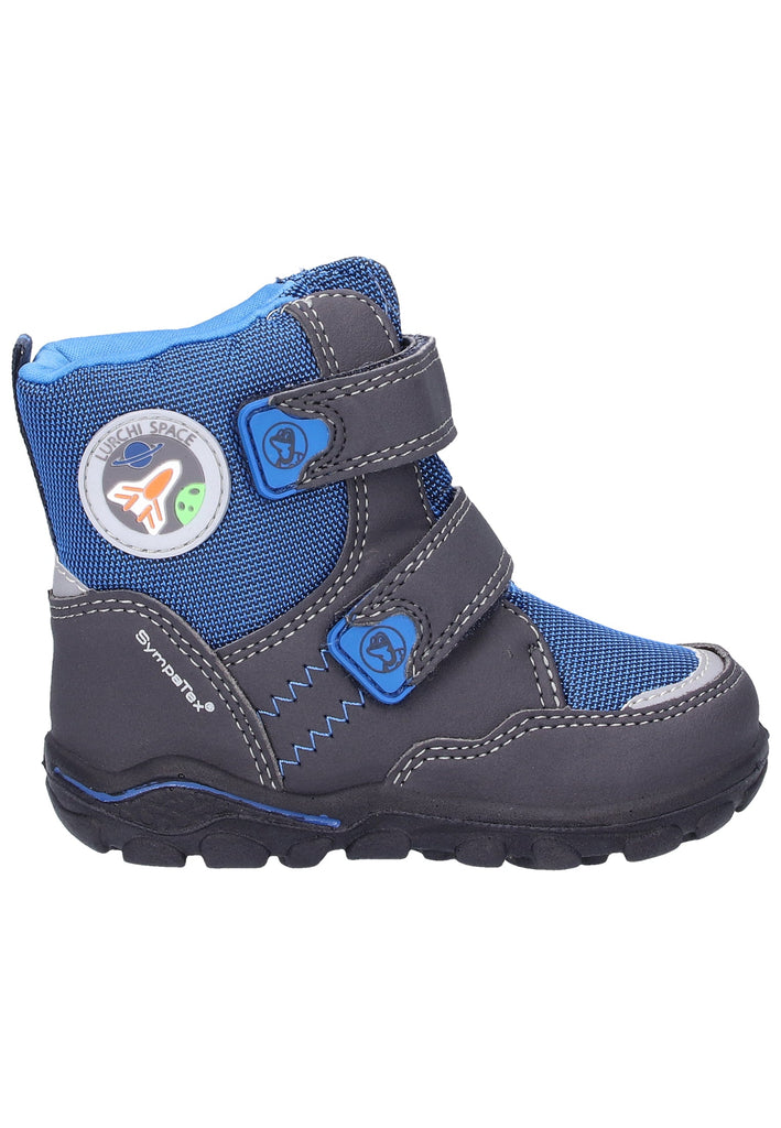 Lurchi Stiefel Leder/Textil Atlantik Warmfutter