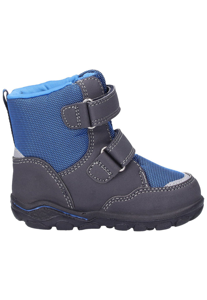 Lurchi Stiefel Leder/Textil Atlantik Warmfutter