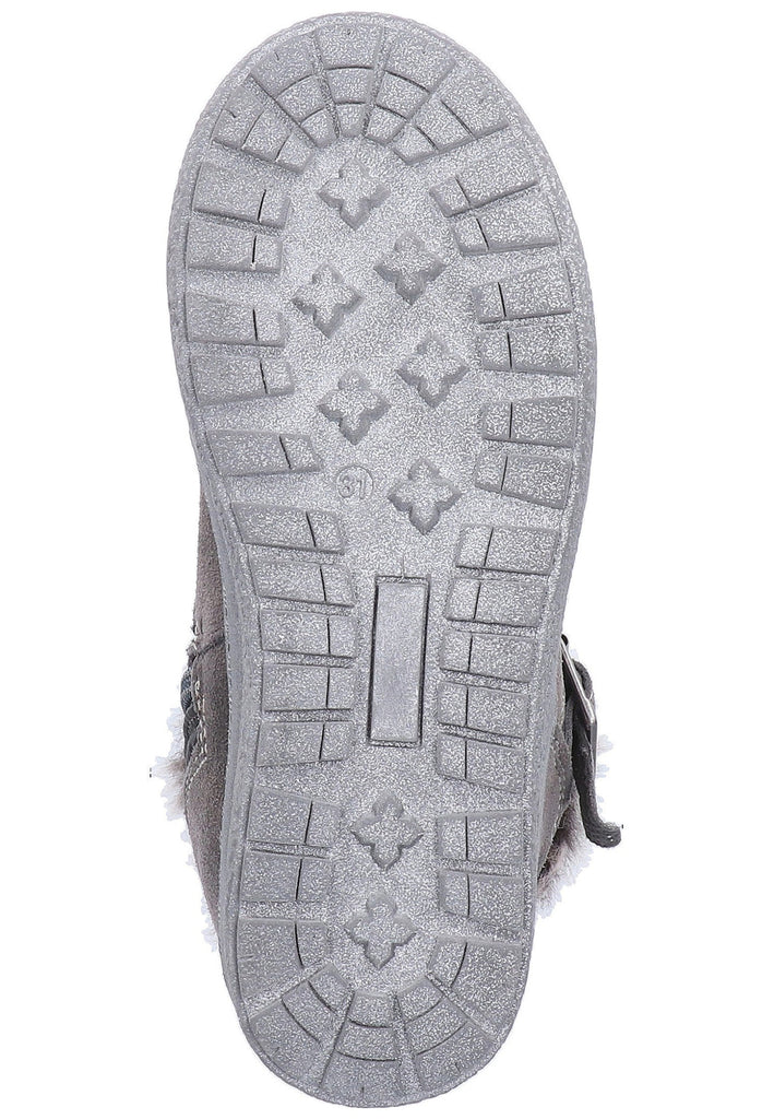 Lurchi Stiefel Leder/Textil Grau