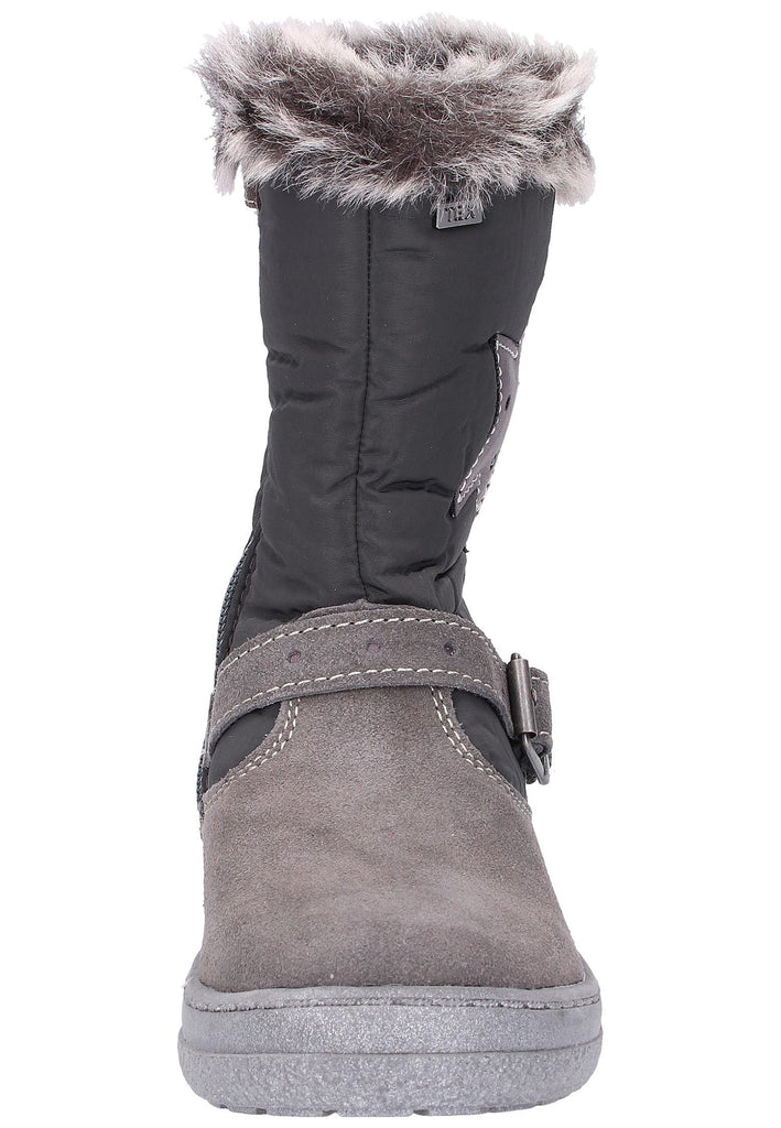 Lurchi Stiefel Leder/Textil Grau