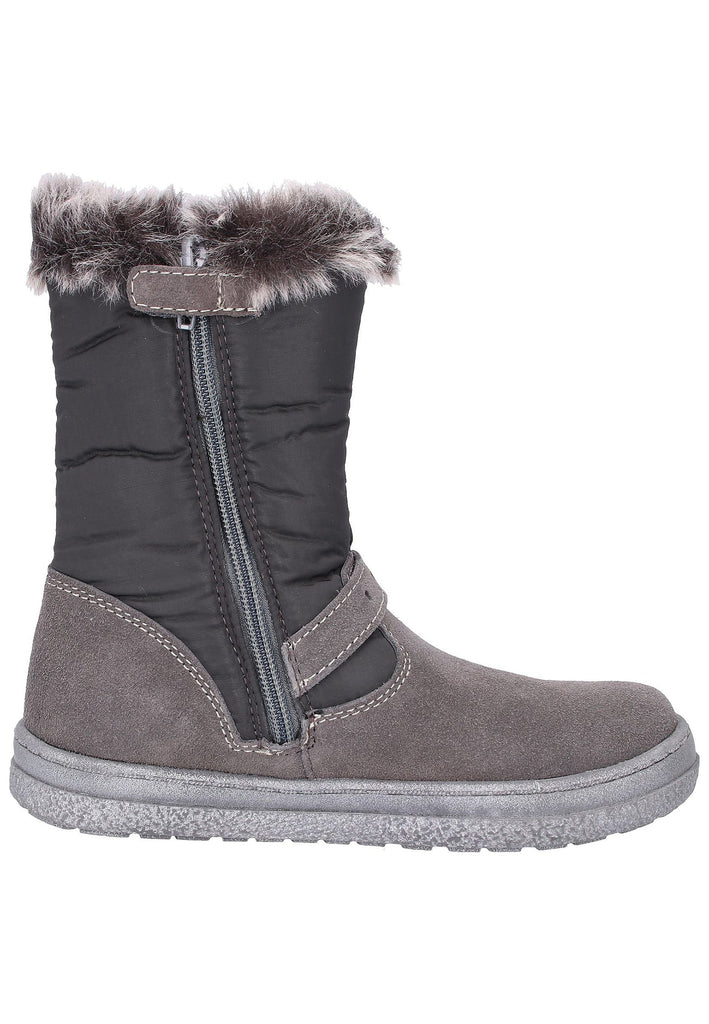 Lurchi Stiefel Leder/Textil Grau