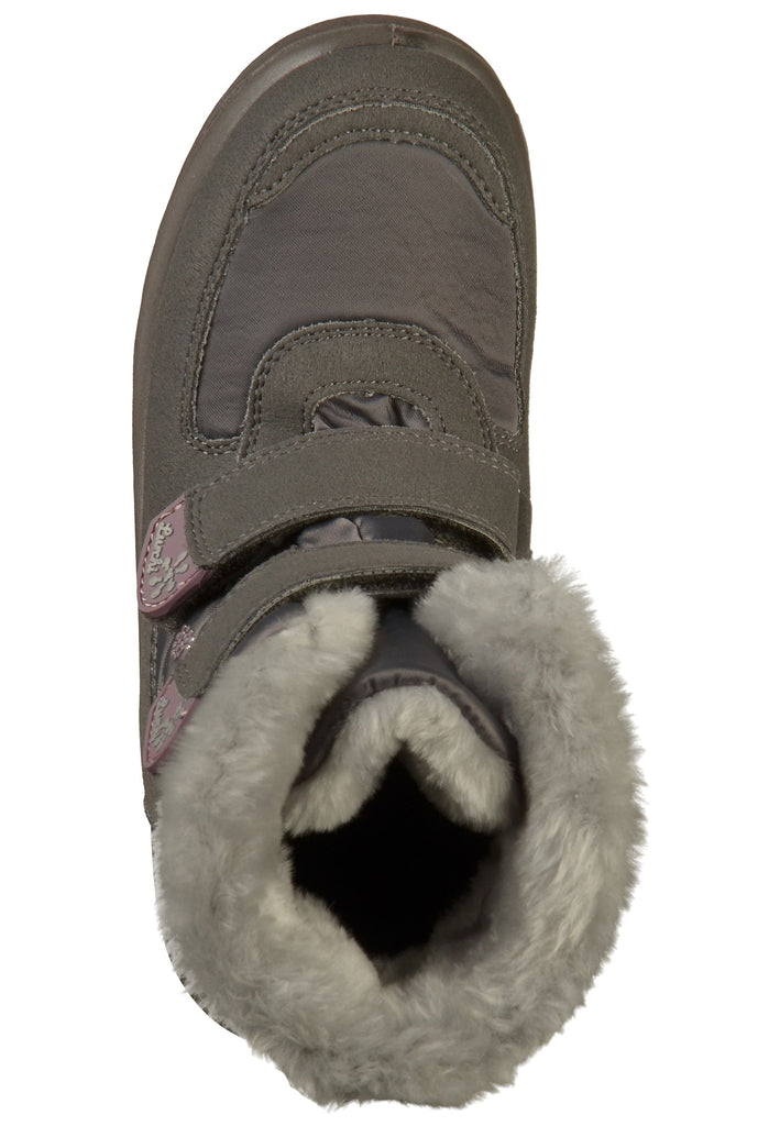 Lurchi Stiefel Lederimitat/Textil Grau