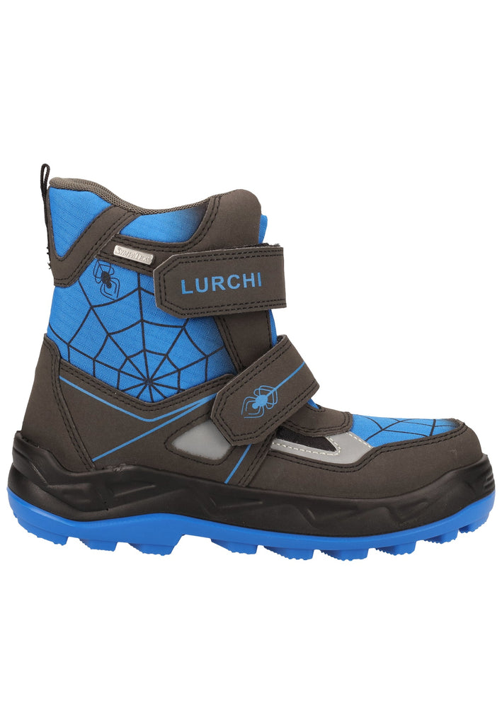 Lurchi Stiefel Lederimitat/Textil Schwarz Warmfutter