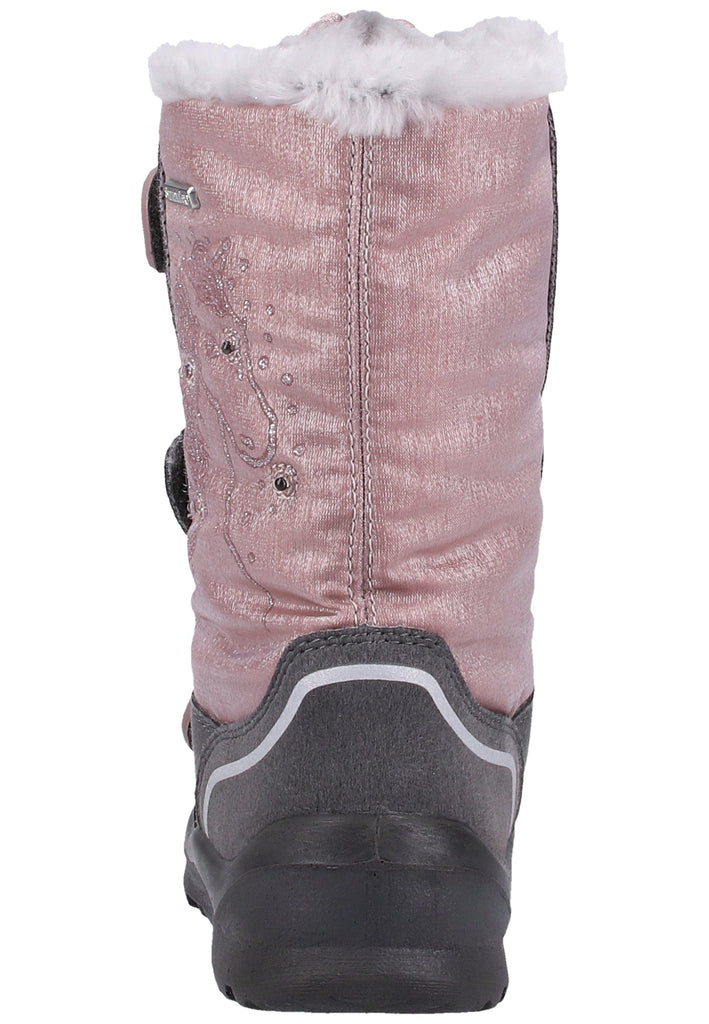 Lurchi Stiefel Veloursleder/Textil Grau Warmfutter