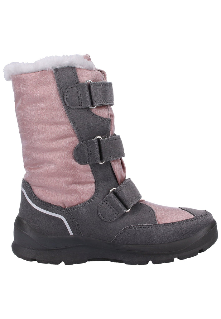 Lurchi Stiefel Veloursleder/Textil Grau Warmfutter