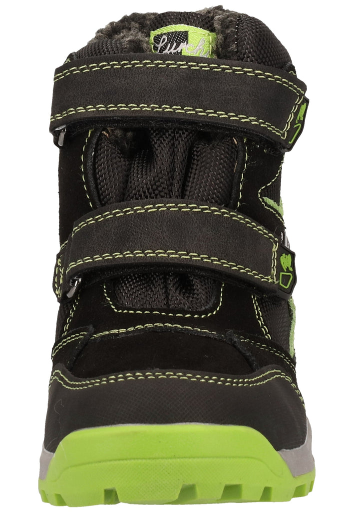 Lurchi Stiefel Veloursleder/Textil Schwarz Warmfutter