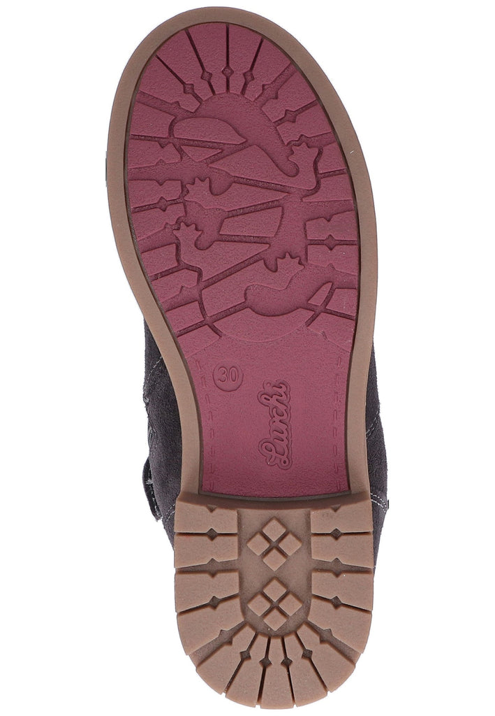 Lurchi Stiefelette Leder Blau