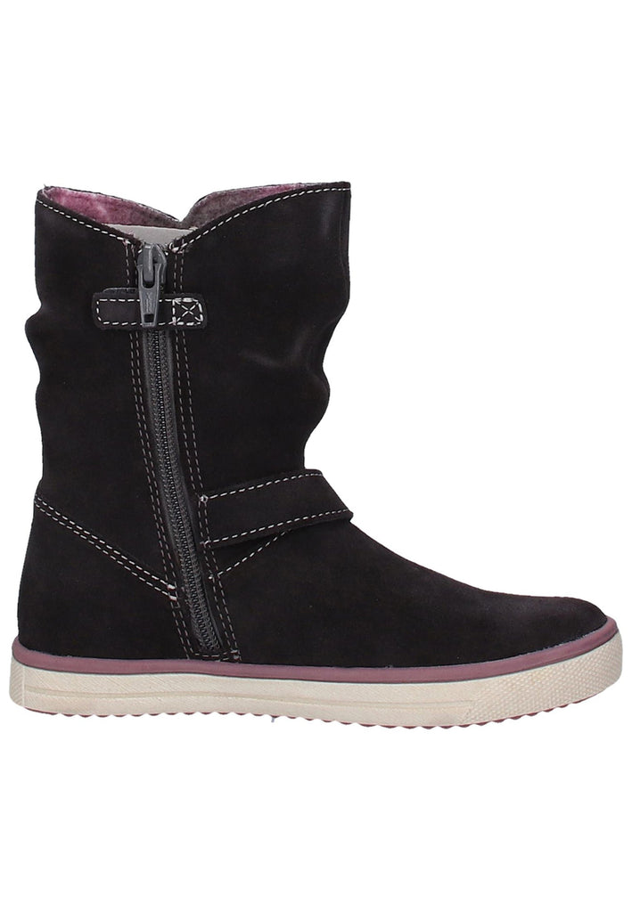 Lurchi Stiefelette Leder Dunkelgrau