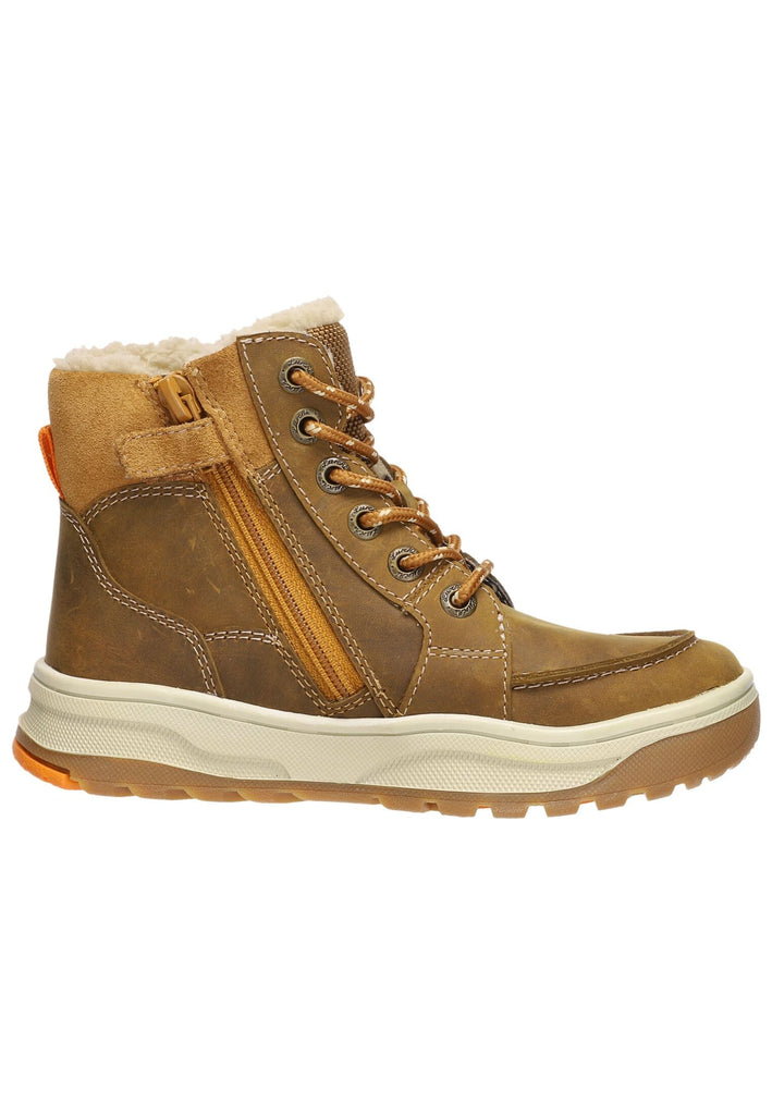 Lurchi Stiefelette Veloursleder Tan