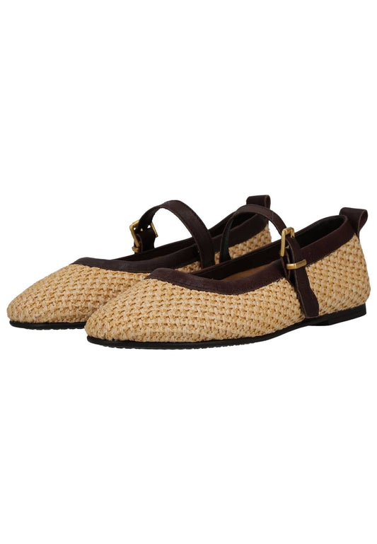 Marc O Polo Ballerinas Naturfaser Natural
