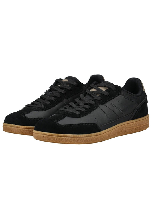 Marc O Polo Sneaker Leder Schwarz/Braun