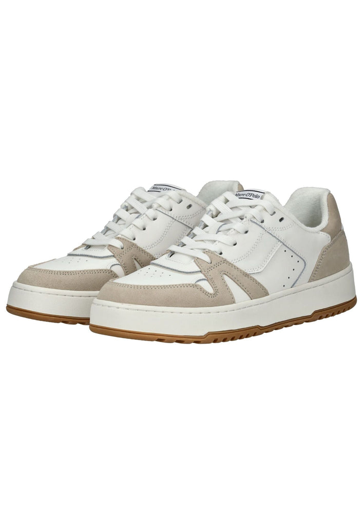 Marc O Polo Sneaker Leder/Textil Weiß