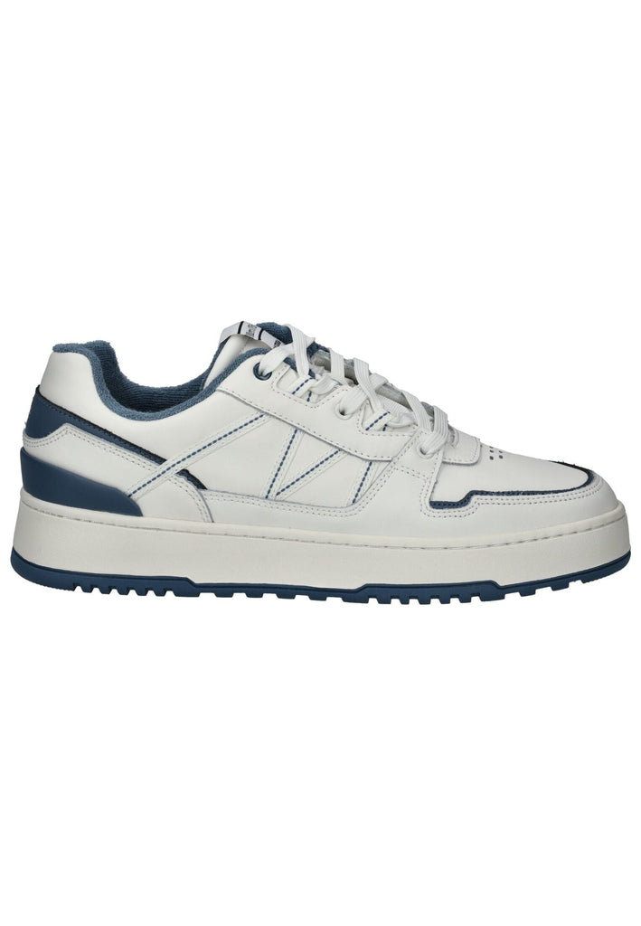 Marc O Polo Sneaker Leder Weiß/Blau