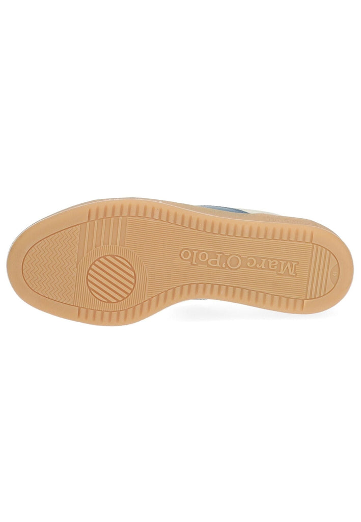 Marc O Polo Sneaker Leder Weiß/Blau