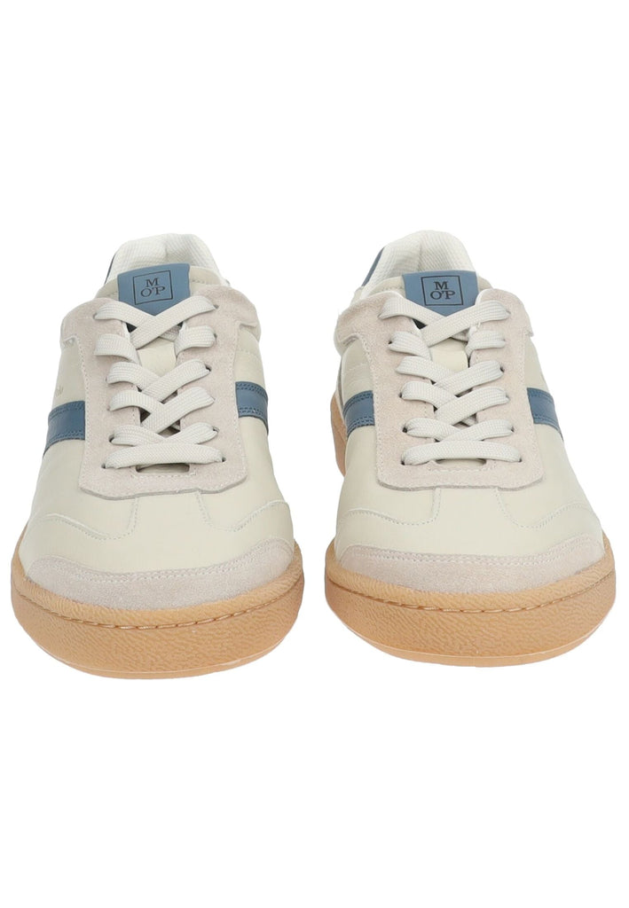 Marc O Polo Sneaker Leder Weiß/Blau