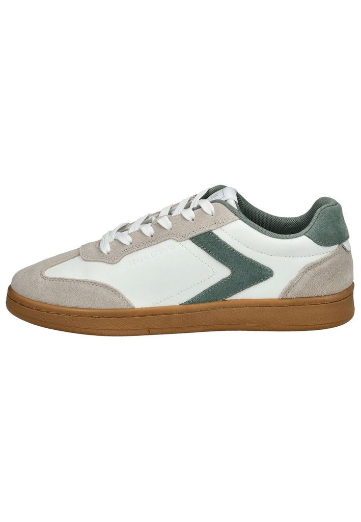 Marc O Polo Sneaker Leder Weiß/Grün