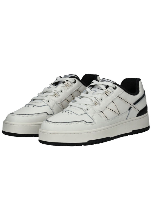 Marc O Polo Sneaker Leder Weiß/Schwarz