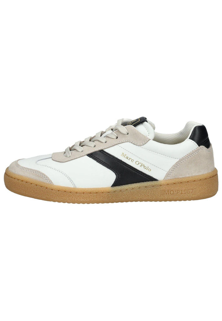 Sneaker Marc O Polo Sneaker Leder Weiß/Schwarz