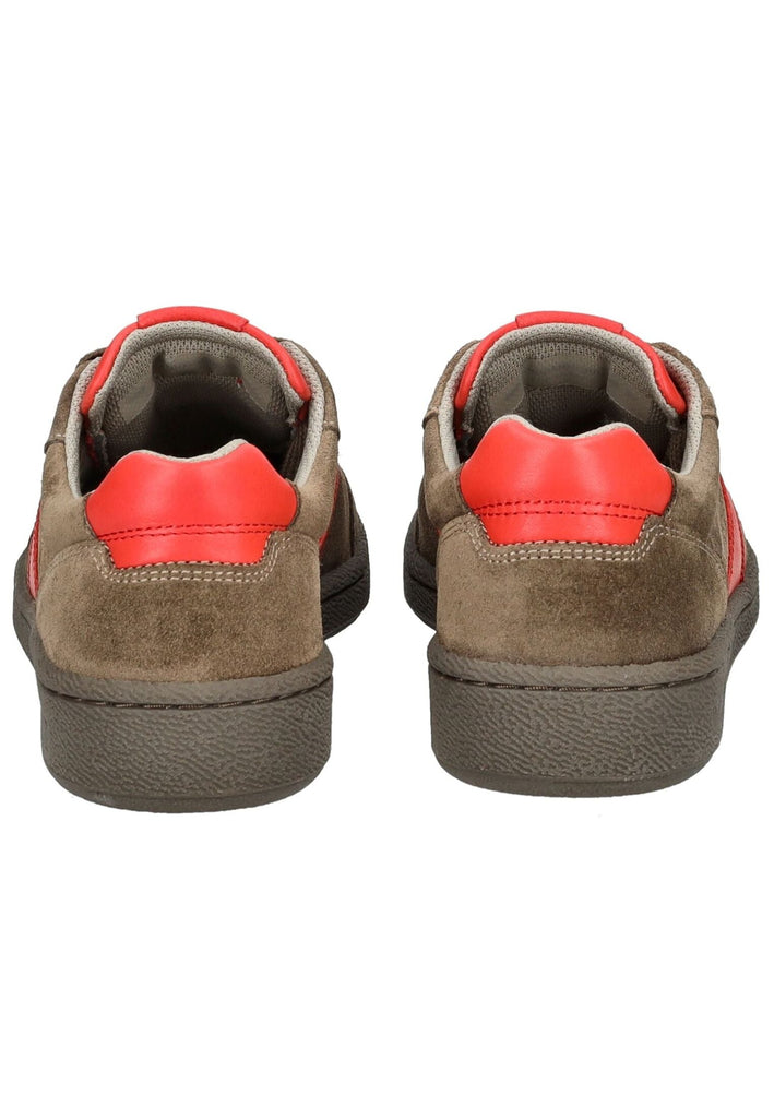 Marc O Polo Sneaker Veloursleder Braun/Rot