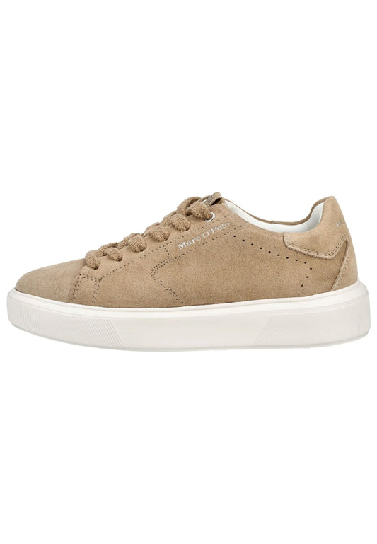 Marc O Polo Sneaker Veloursleder Sand