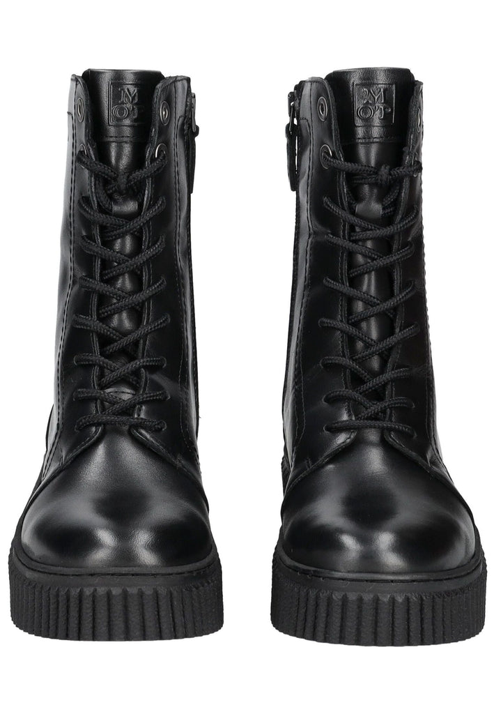 Marc O Polo Stiefelette Glattleder Schwarz