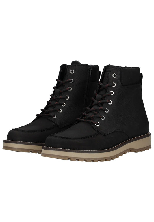 Marc O Polo Stiefelette Nubukleder Schwarz Warmfutter