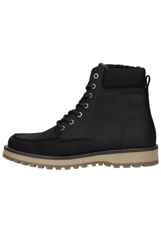Marc O Polo Stiefelette Nubukleder Schwarz Warmfutter