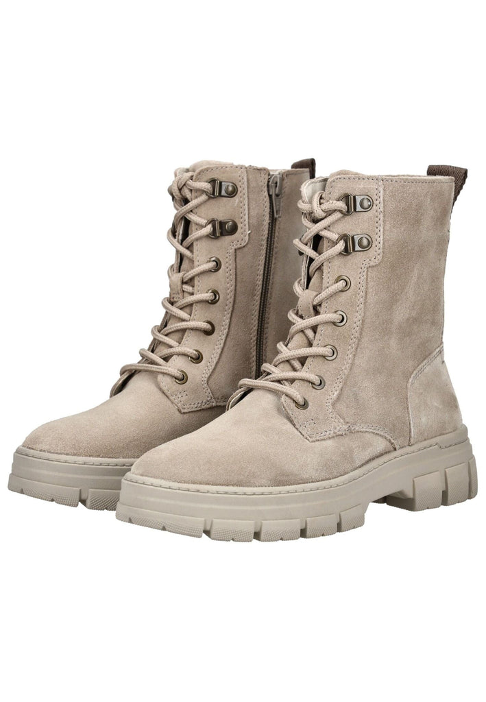 Marc O Polo Stiefelette Veloursleder Taupe