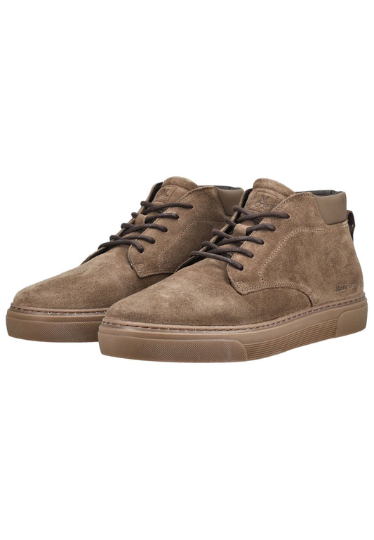 Marc O Polo Stiefelette Veloursleder Taupe