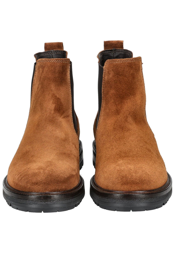 Marc O Polo Stiefelette Veloursleder/Textil Cognac