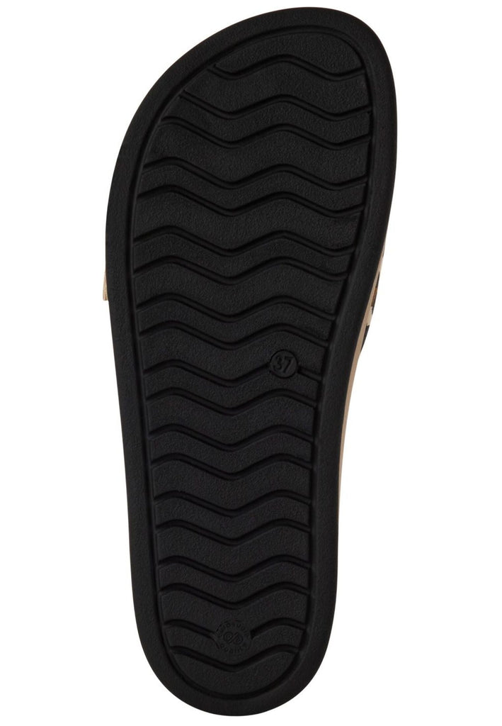 Marco Tozzi Pantoletten Leder Leopard