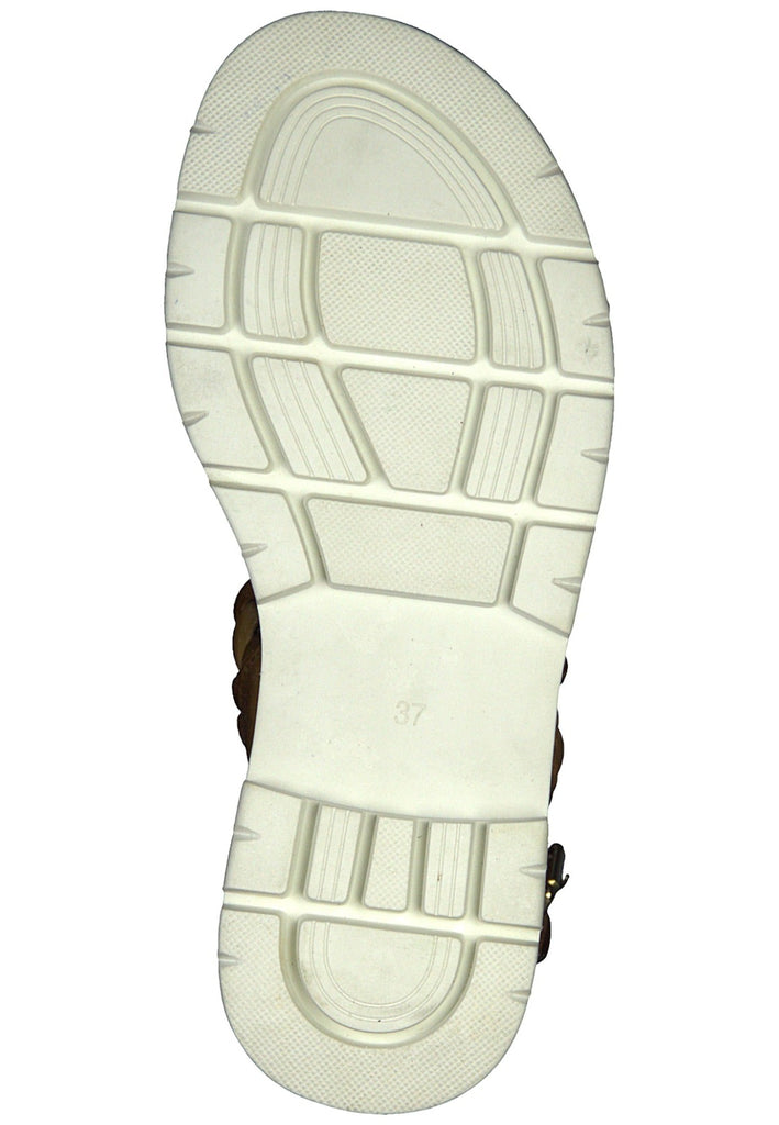 Marco Tozzi Sandalen Leder Cognac