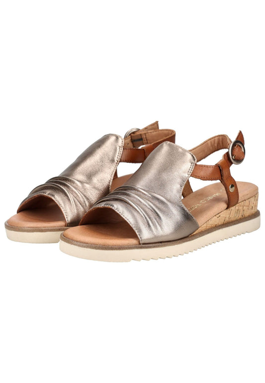 Marco Tozzi Sandalen Leder Rosegold