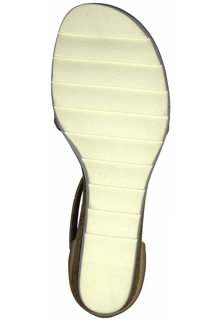 Marco Tozzi Sandalen Leder/Synthetik Beige