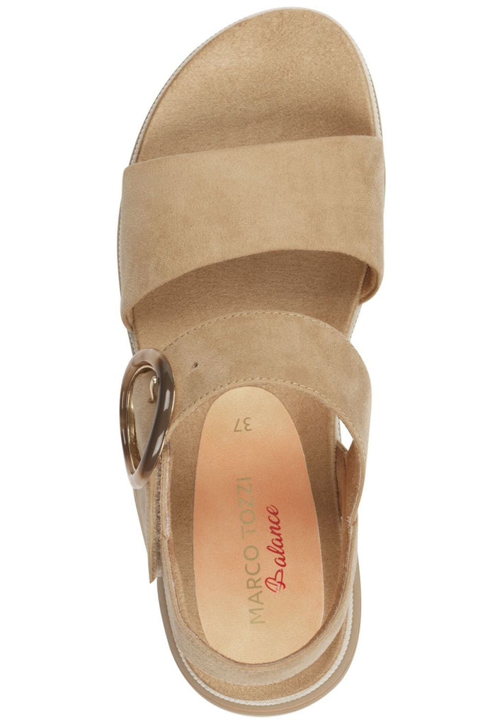 Marco Tozzi Sandalen Textil Beige