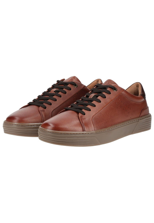 Marco Tozzi Sneaker Leder Cognac