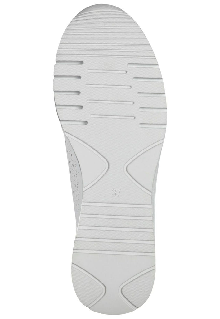 Marco Tozzi Sneaker Leder/Synthetik Weiß