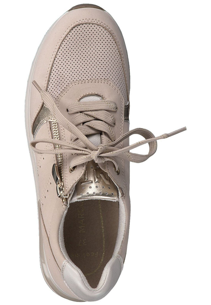 Marco Tozzi Sneaker Leder/Textil Cream