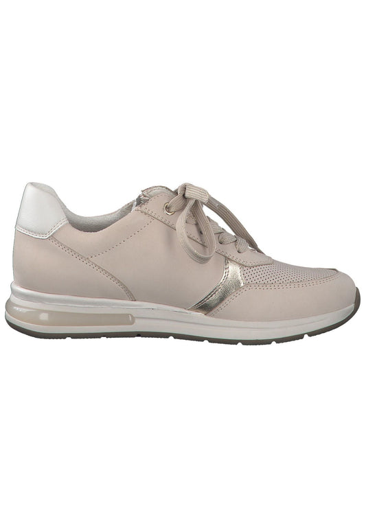 Marco Tozzi Sneaker Leder/Textil Cream