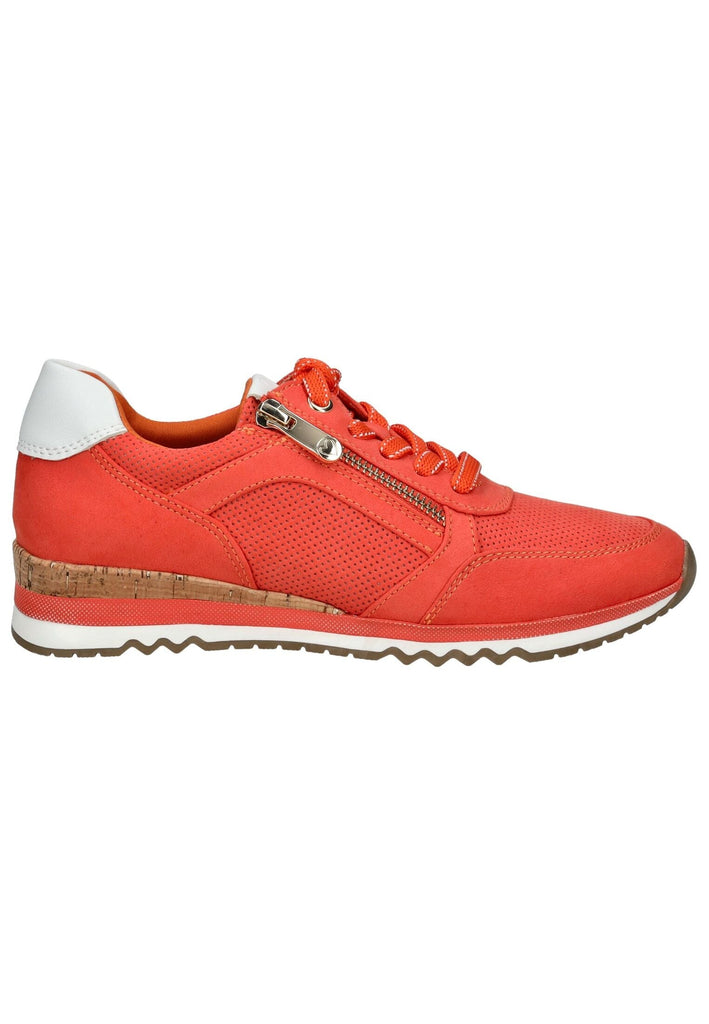 Marco Tozzi Sneaker Lederimitat/Textil Orange