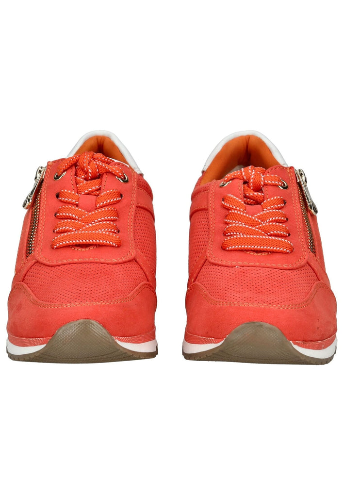 Marco Tozzi Sneaker Lederimitat/Textil Orange