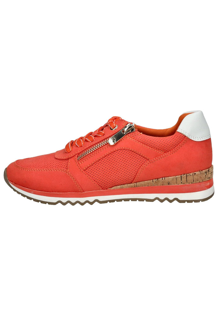 Marco Tozzi Sneaker Lederimitat/Textil Orange