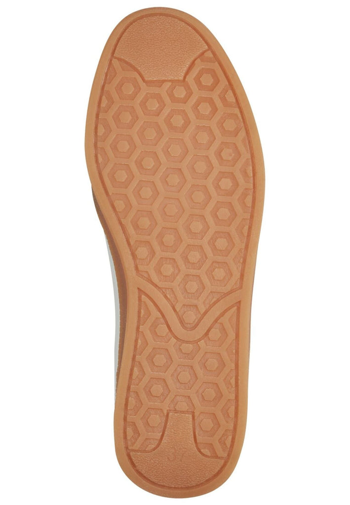 Marco Tozzi Sneaker Lederimitat/Textil Weiß/Blau