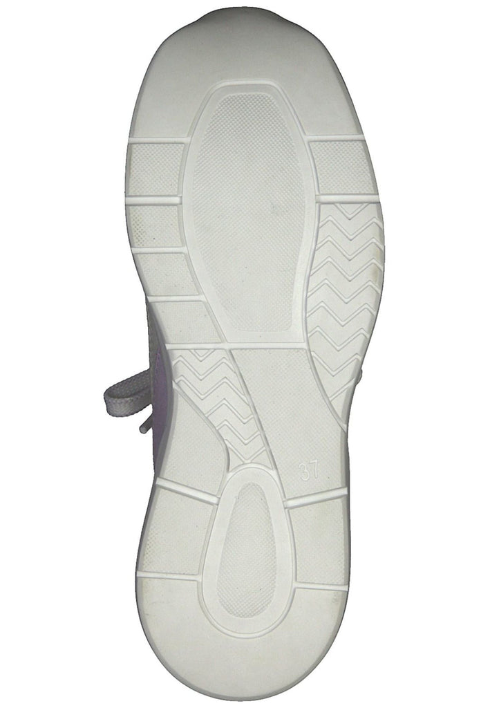 Marco Tozzi Sneaker Lederimitat/Textil Weiß/Lila