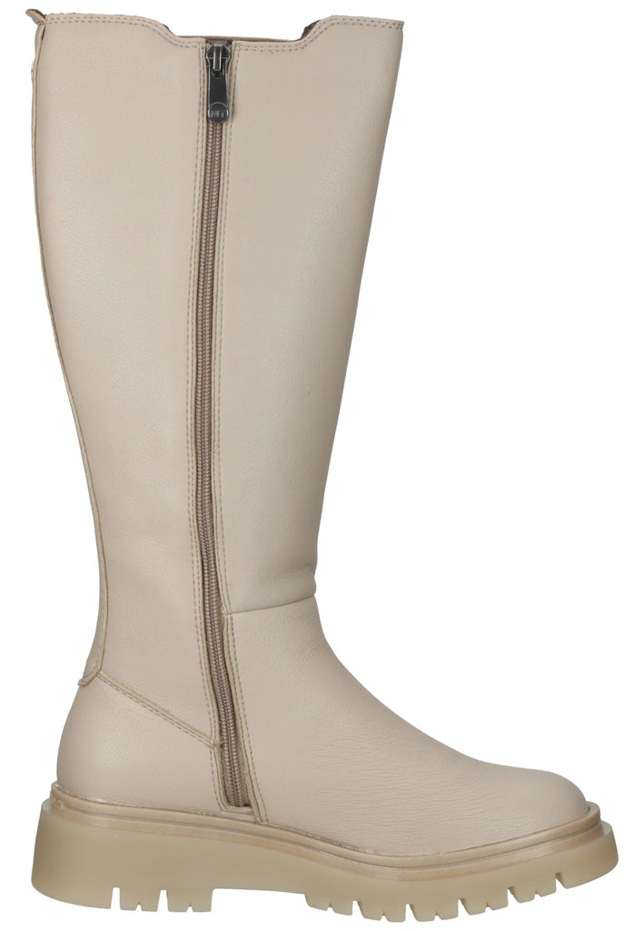 Marco Tozzi Stiefel Lederimitat/Textil Ivory