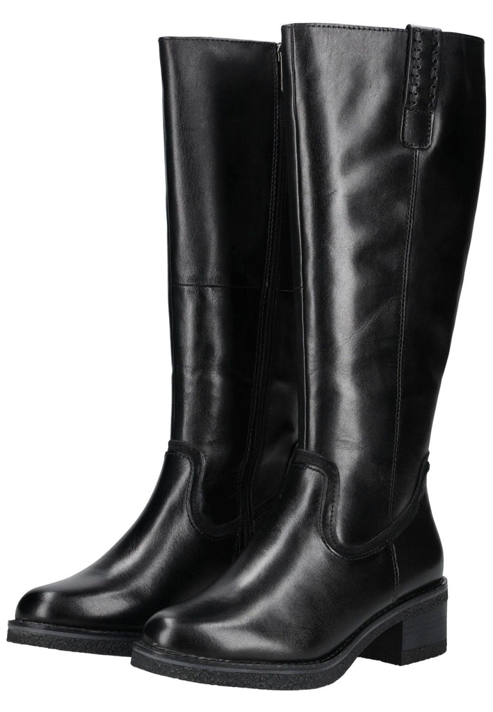 Marco Tozzi Stiefel Nappaleder Schwarz