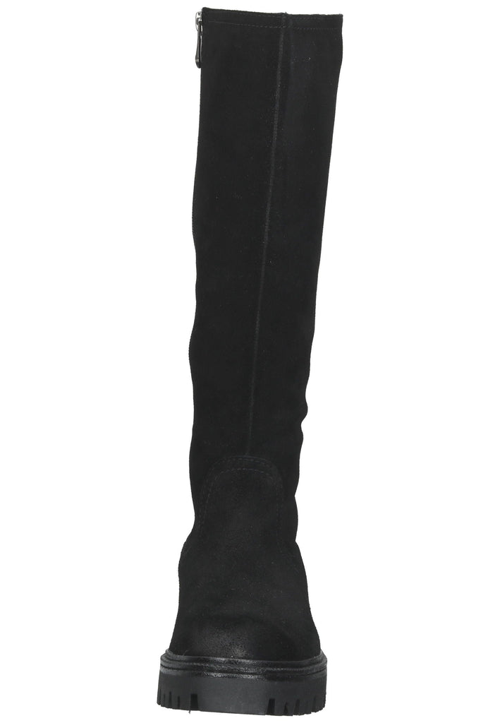 Marco Tozzi Stiefel Veloursleder Schwarz