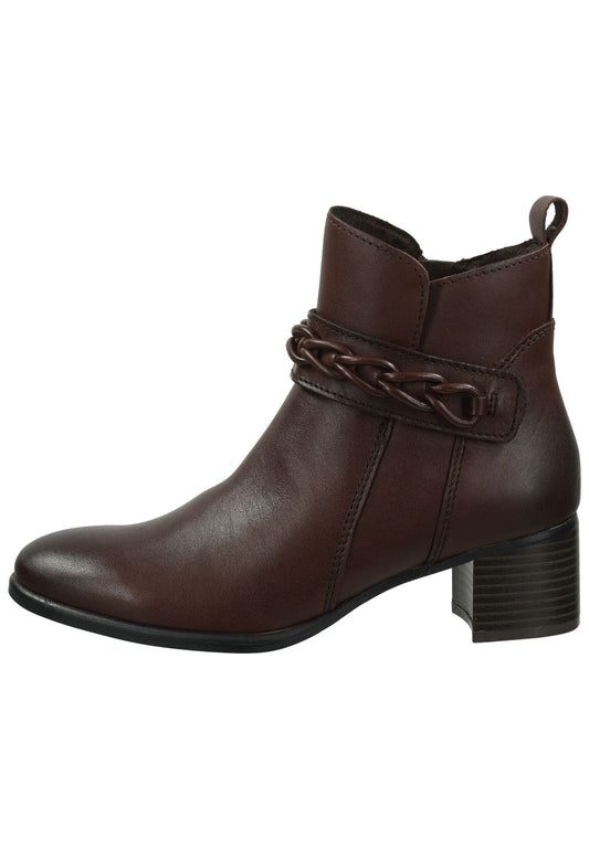 Marco Tozzi Stiefelette Leder Cafe