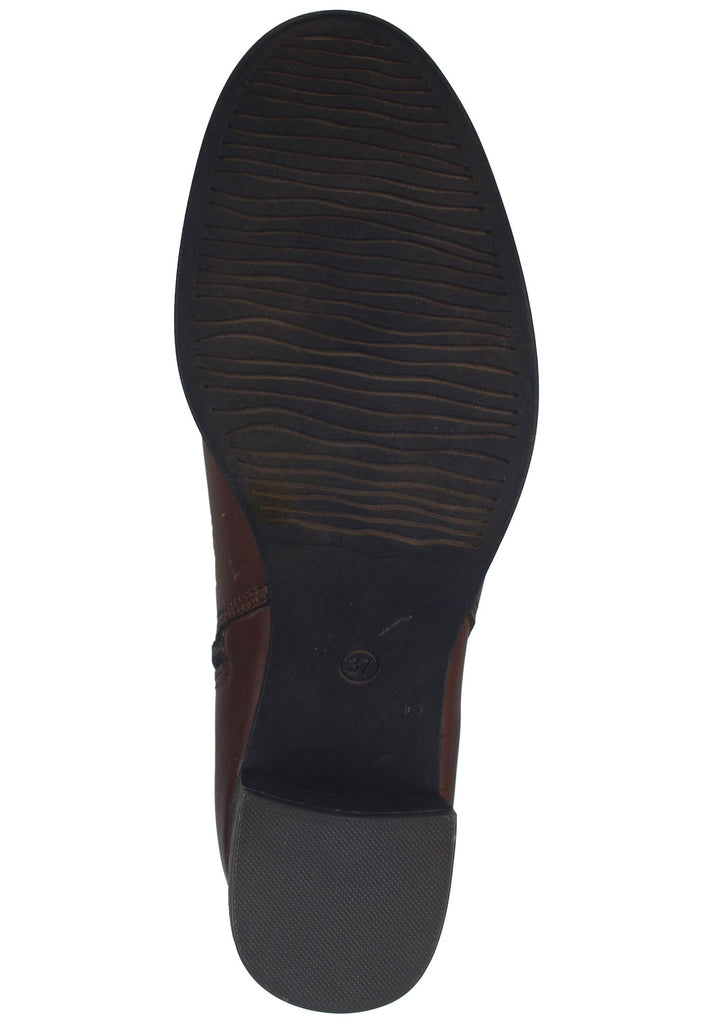 Marco Tozzi Stiefelette Leder Chestnut