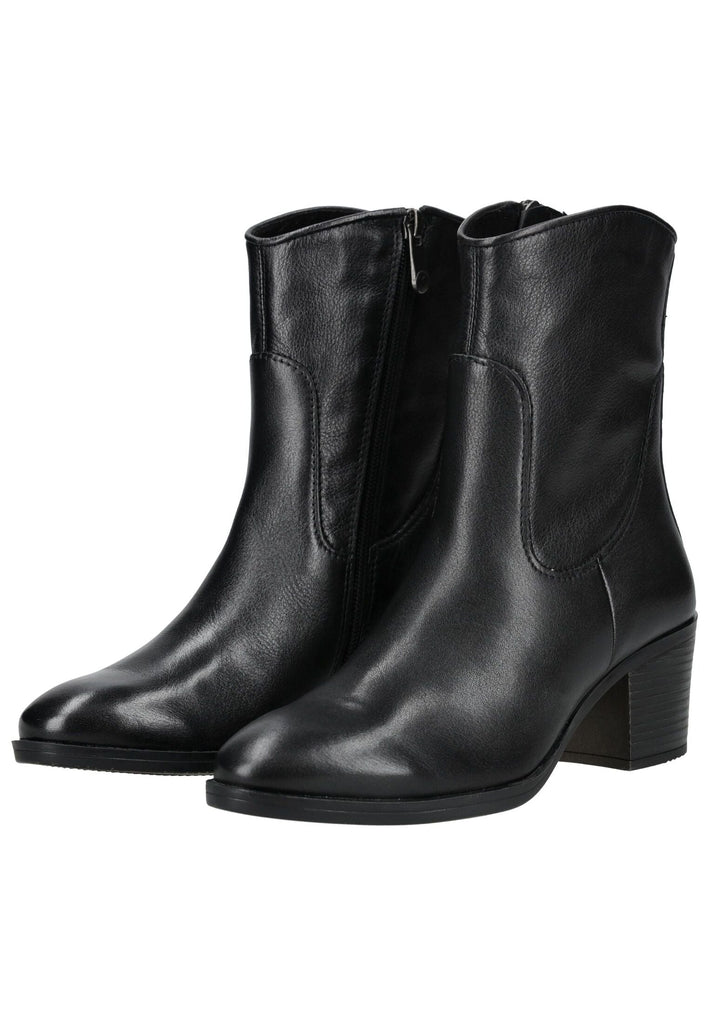 Marco Tozzi Stiefelette Leder Schwarz